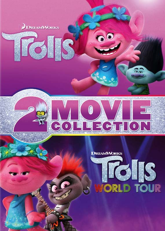 Movie Trolls Trolls World Tour Movie Collection Dvd